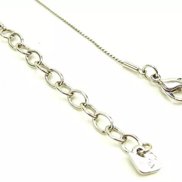 SWAROVSKI Necklace Pendant Silver Woman Authentic Used - Picture 6 of 6